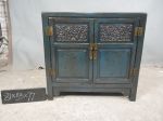 Code:A011<br/>Description:Blue Cabinet<br/>Please call Laura @ 81000428 for Special Price<br/>Size:81X53X77Cm
